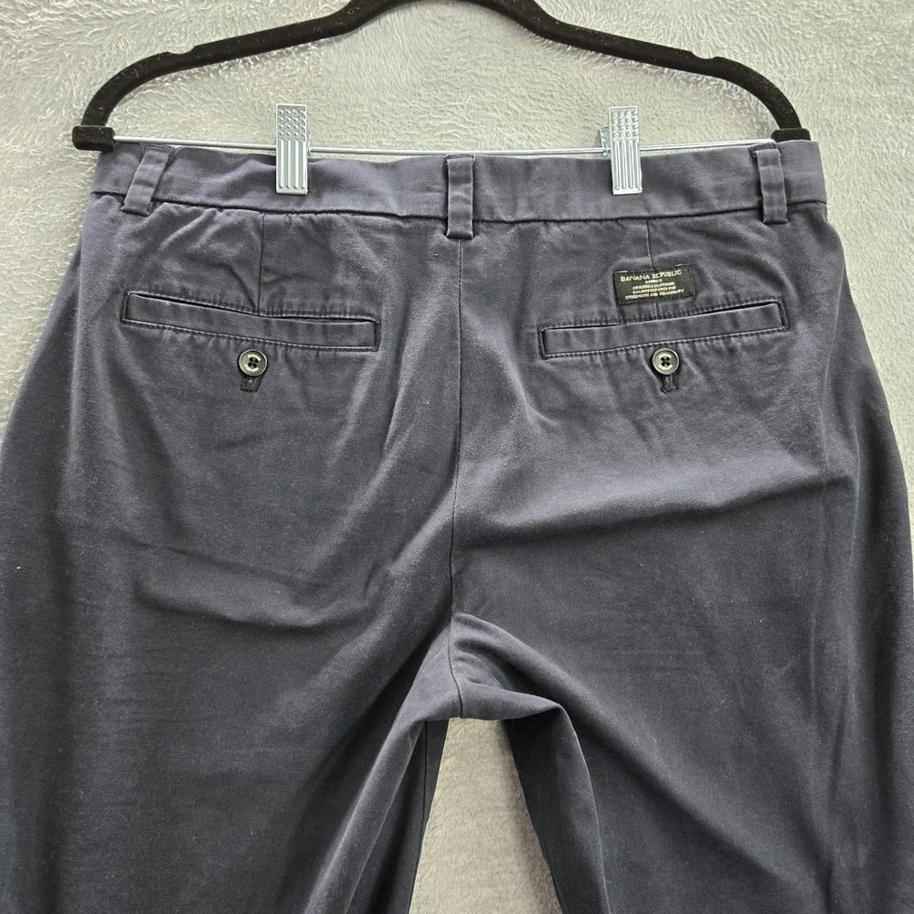 Banana Republic Men Pants 32X32 Blue‎ Chinos Aiden